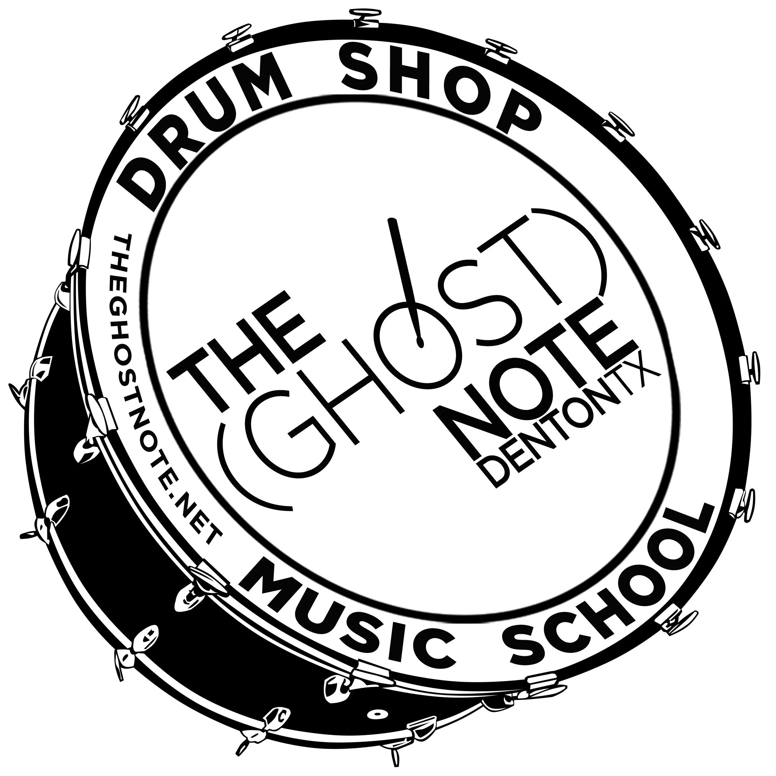 THE GHOST NOTE DRUM SHOP MUSIC SCHOOL